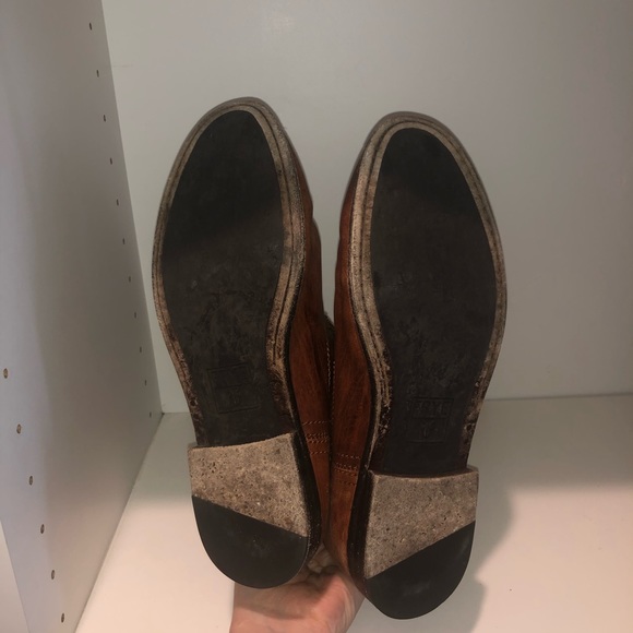 Frye Anna Leather Shortie Boot - Picture 6 of 6